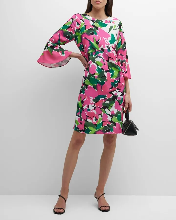 Color Cascade Bella Dress