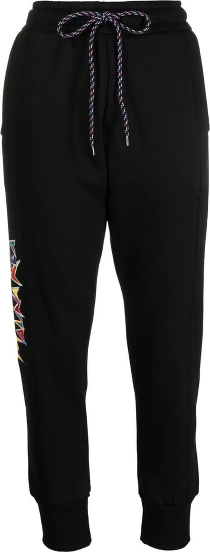 Heritage embroidered-logo track pants