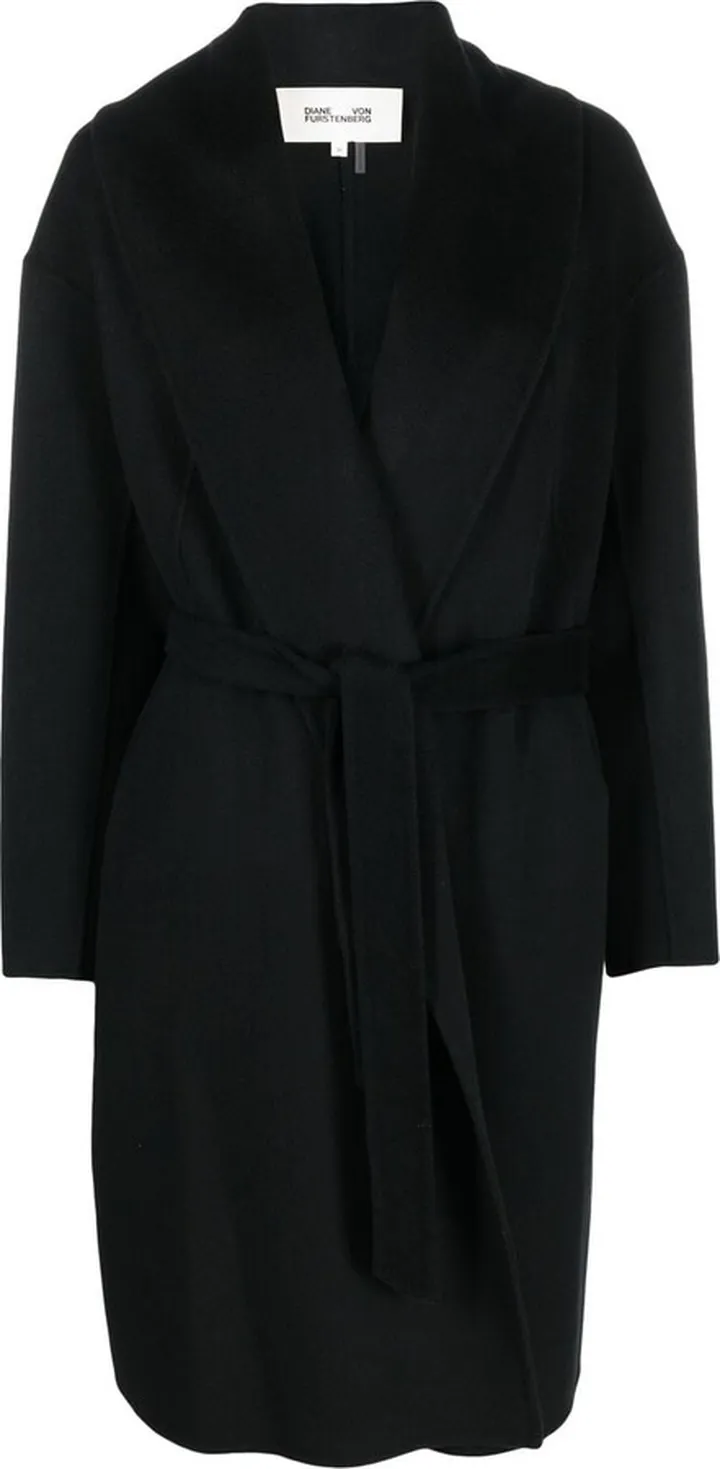 Nico belted wool coat