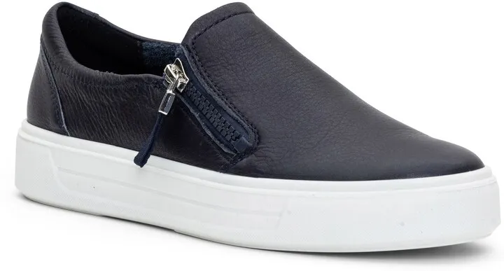 Cayce Leather Zip Sneaker