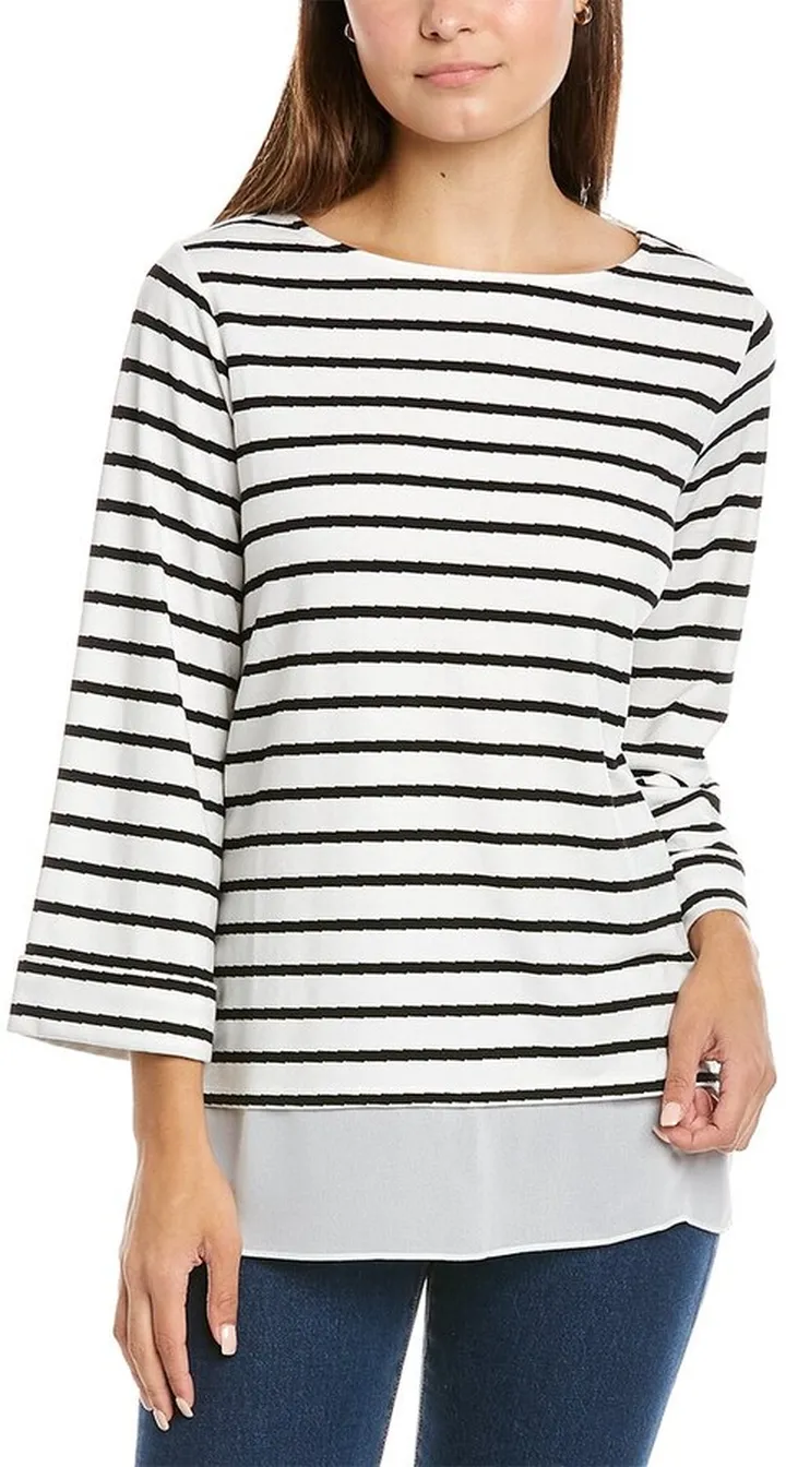 Vince Camuto Knit Stripe Tunic