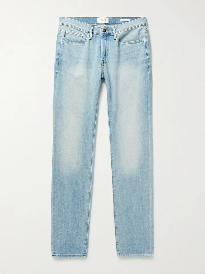 L'Homme Skinny-Fit Stretch-Denim Jeans