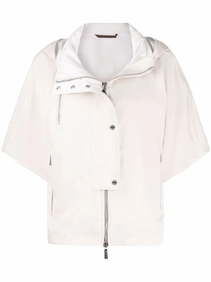 Lightweight Short-Sleeved Hooded Jacket