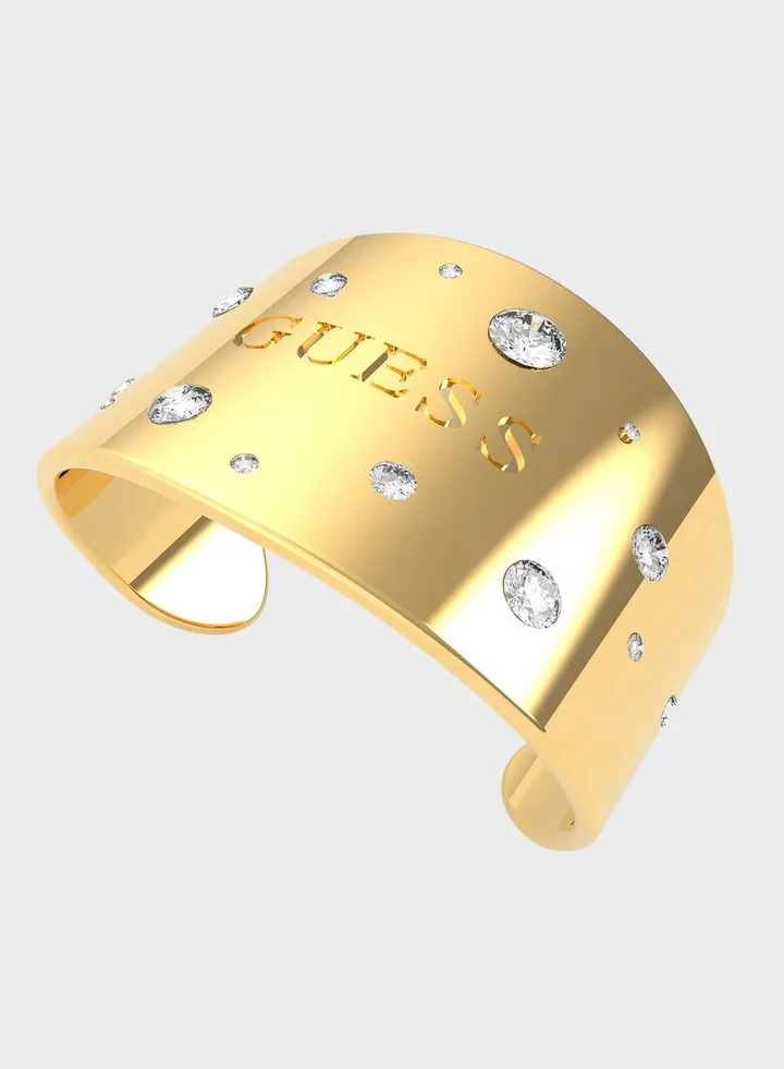 Crystals Flat Bangle