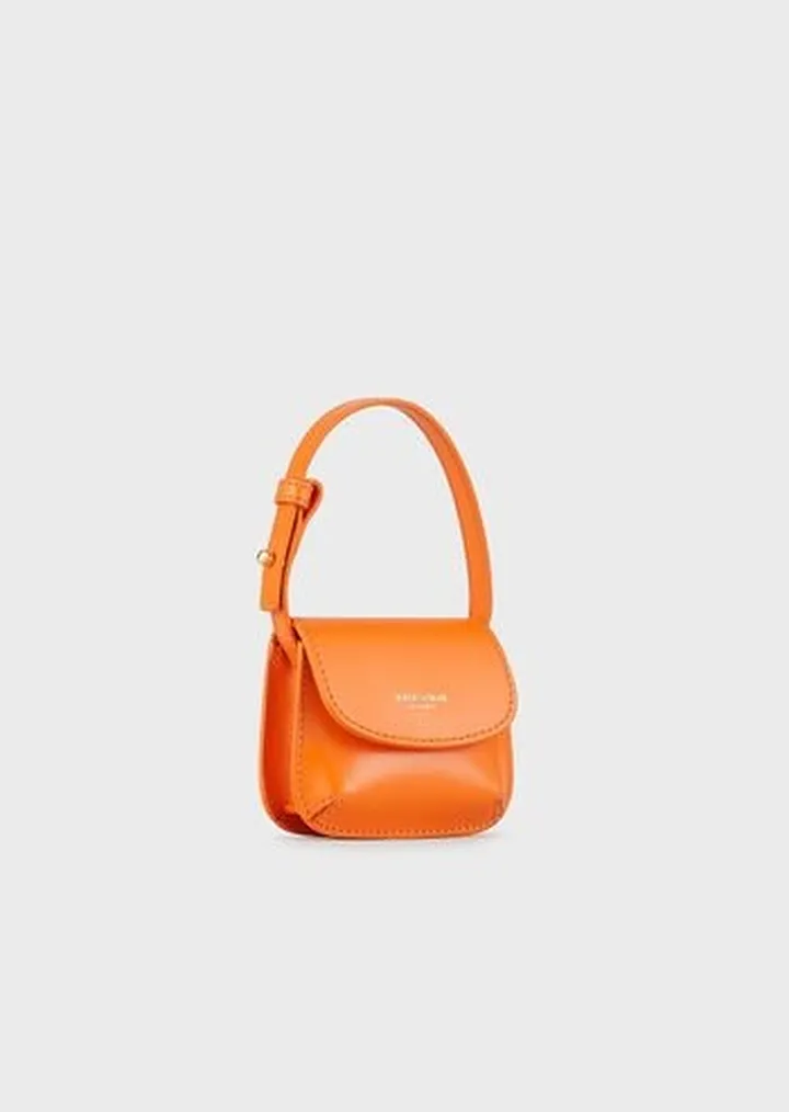 La Prima palmellato leather mini-charm