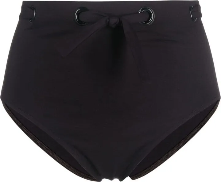 Cyane high-waisted bikini briefs