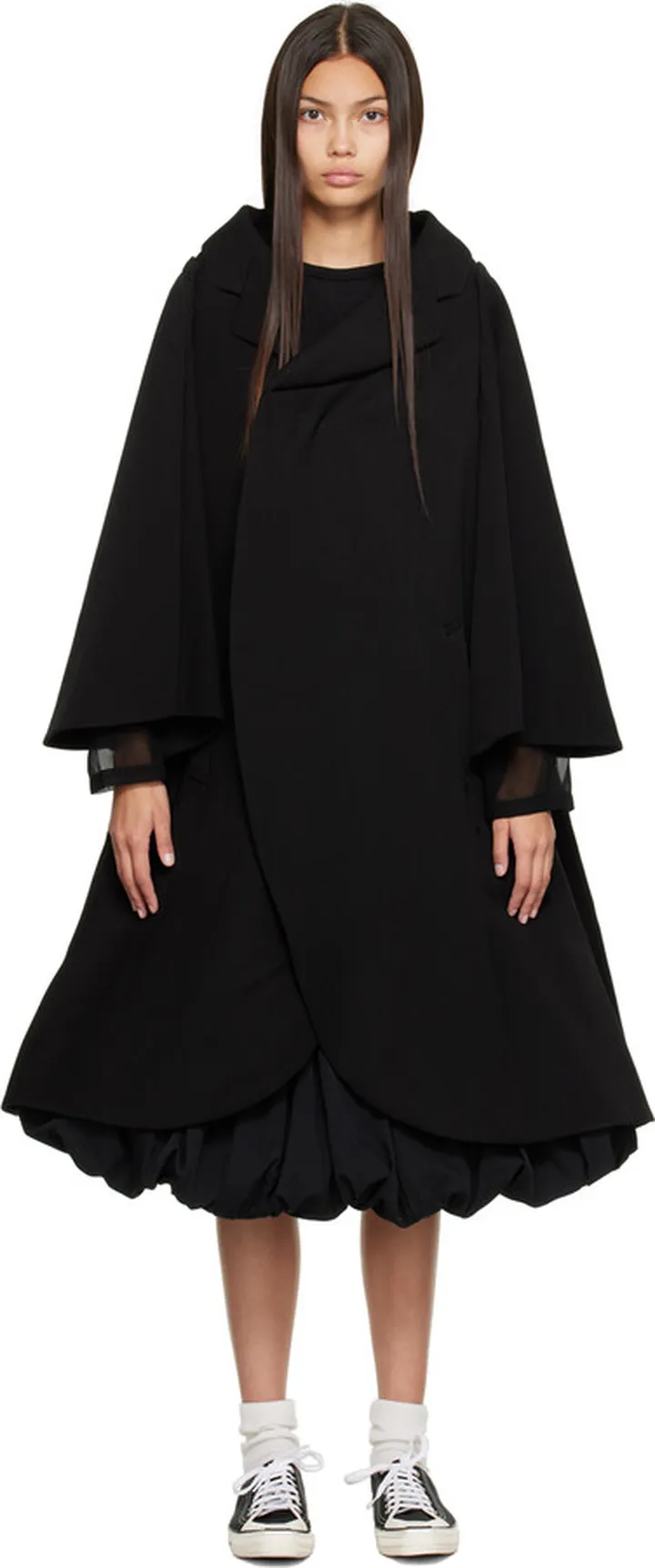 Comme des Garçons Comme des Garçons Black Wrap Coat