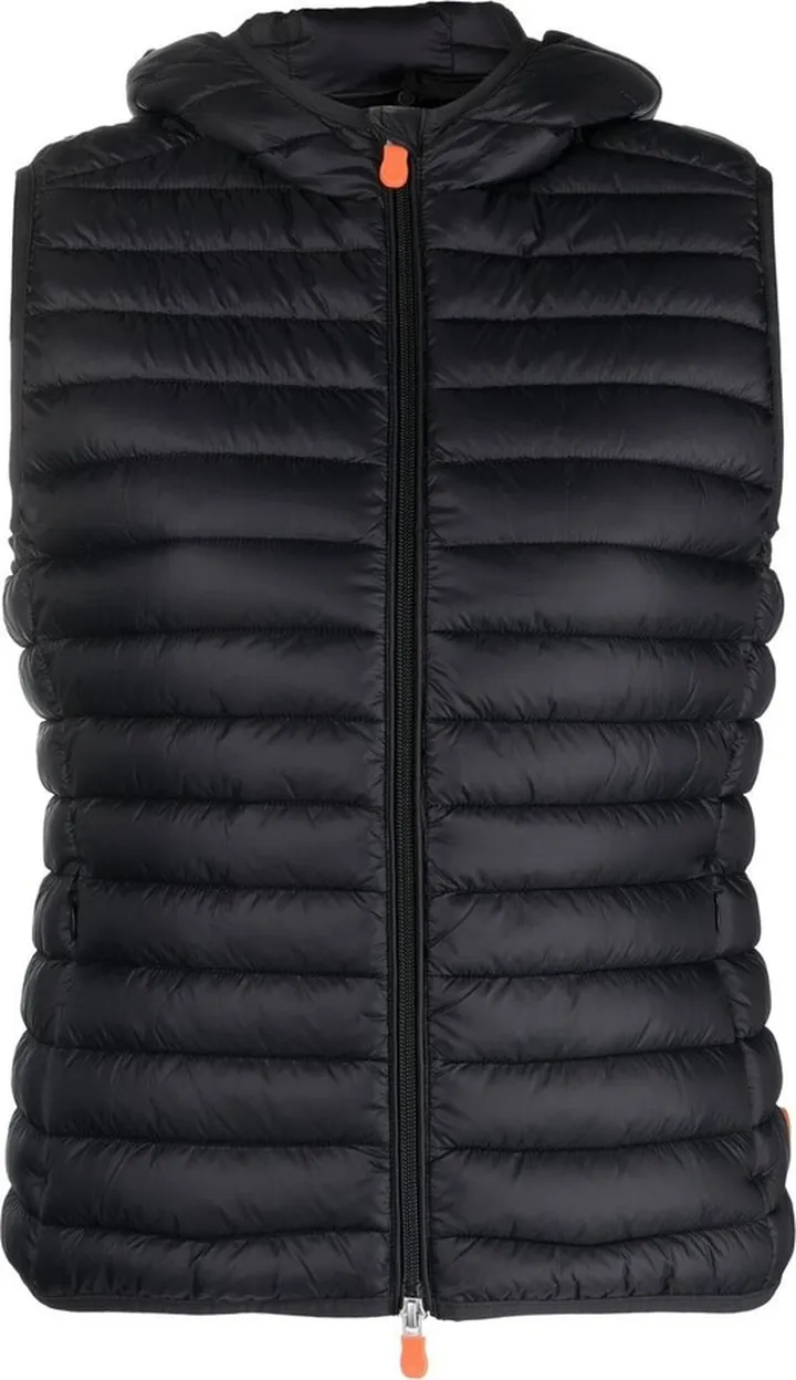 Sleeveless Hooded Puffer Jacket