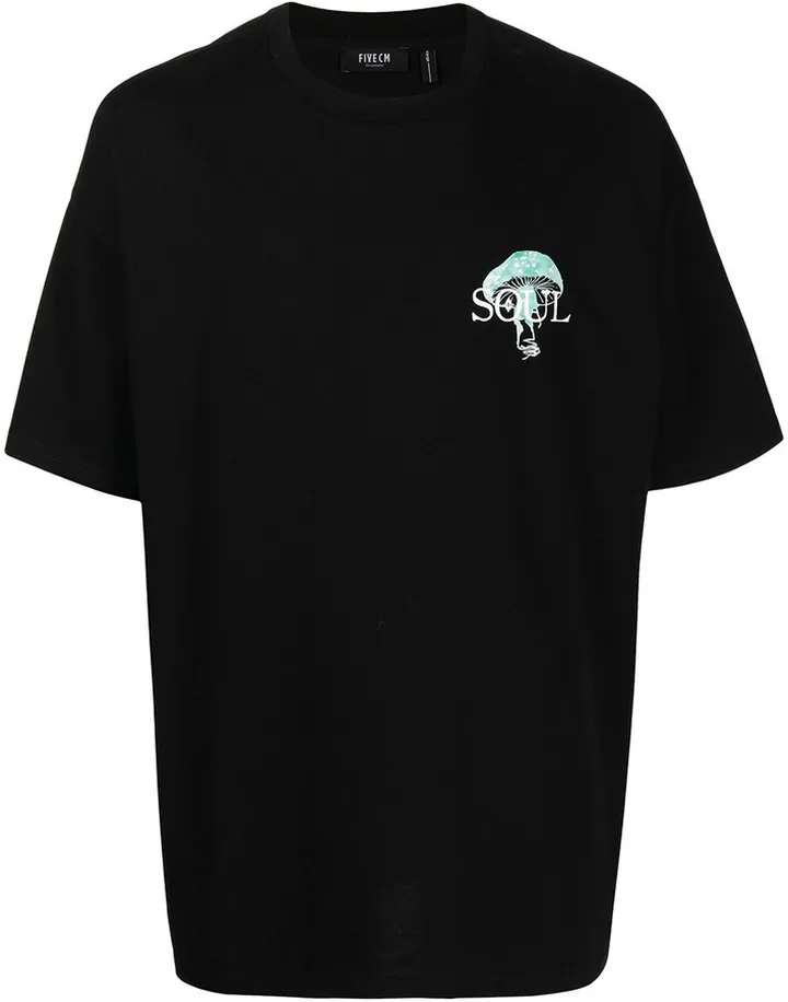 graphic-print short-sleeved T-shirt