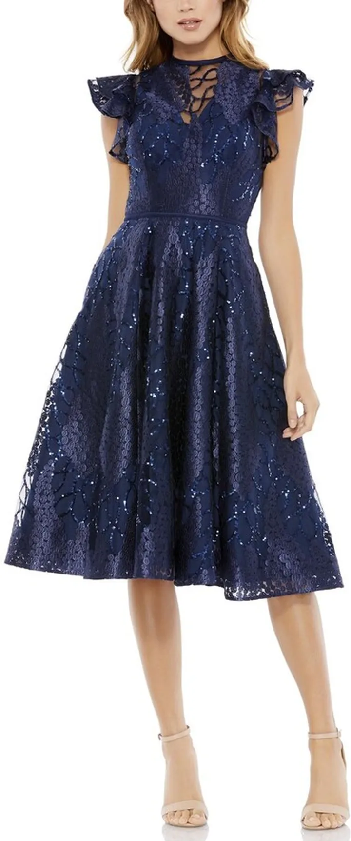 Lace Sequin Dress