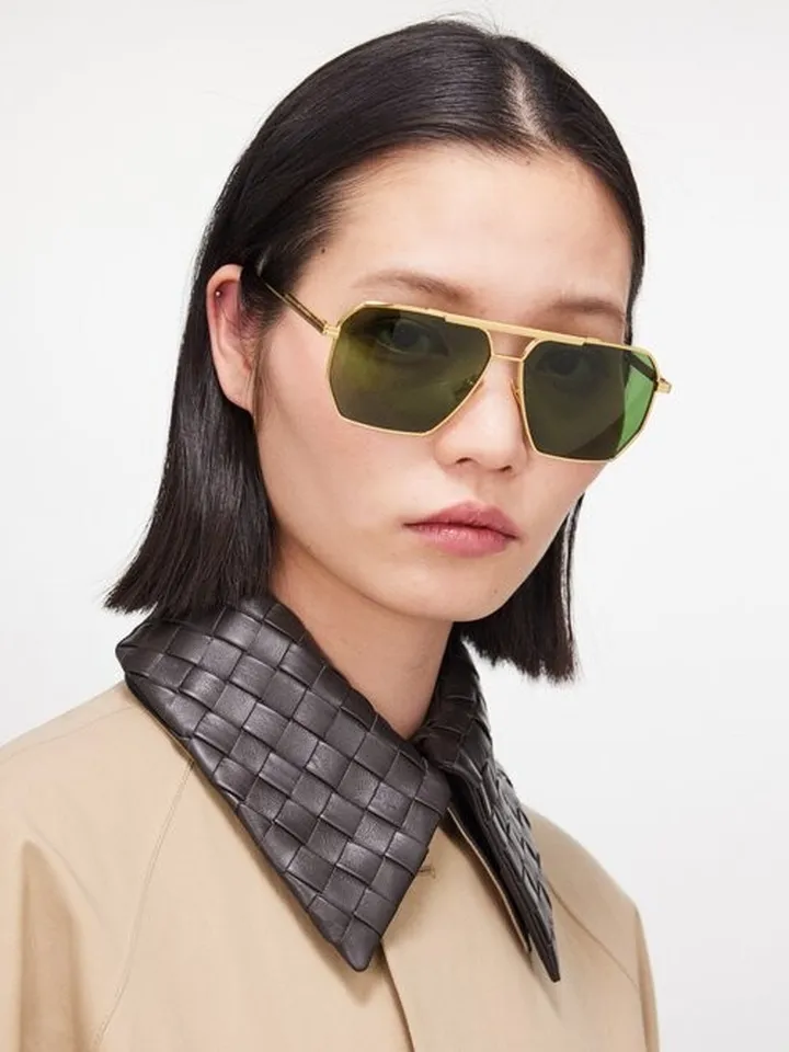 Aviator Metal Sunglasses