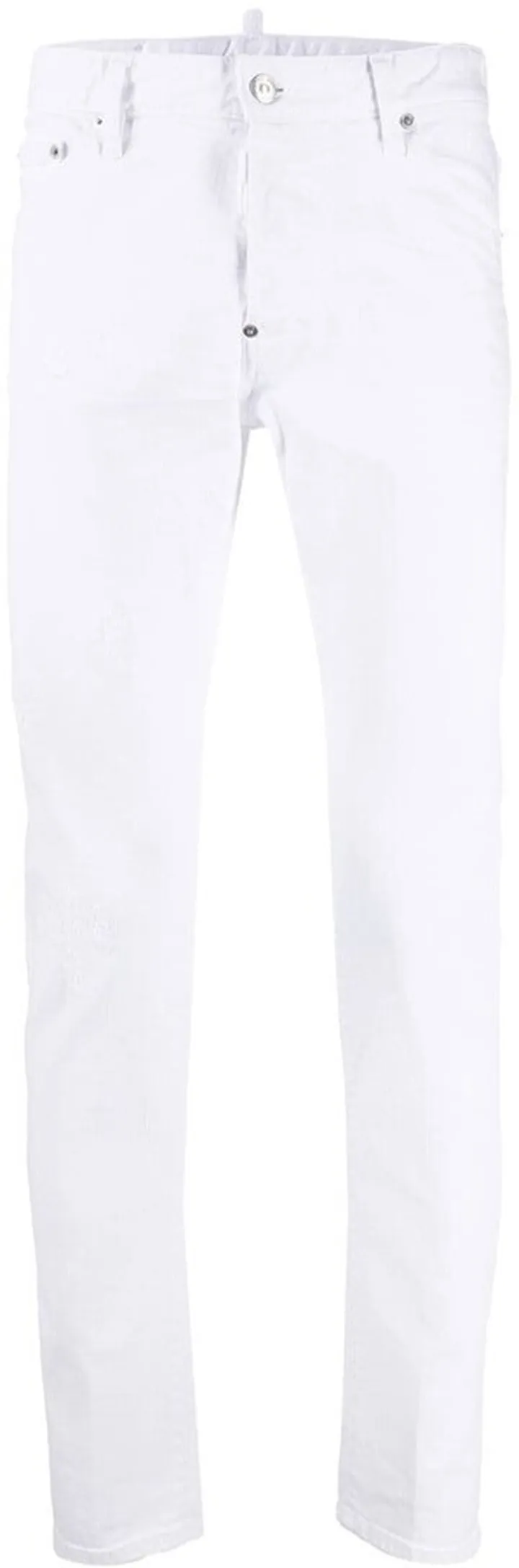 Skinny-Cut Leg Trousers