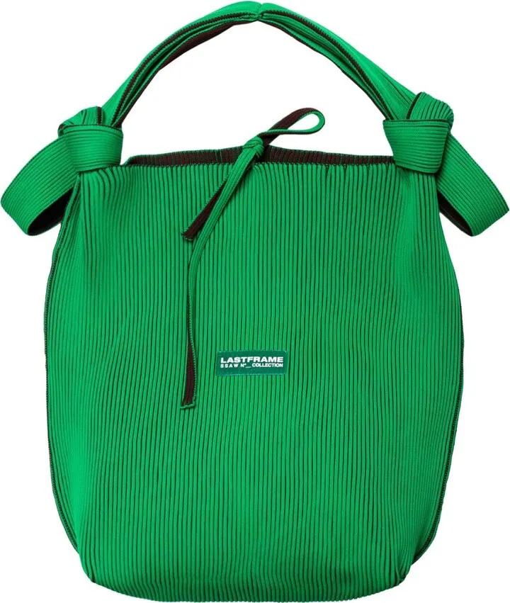 Large Obi Ichimatsu shoulder bag