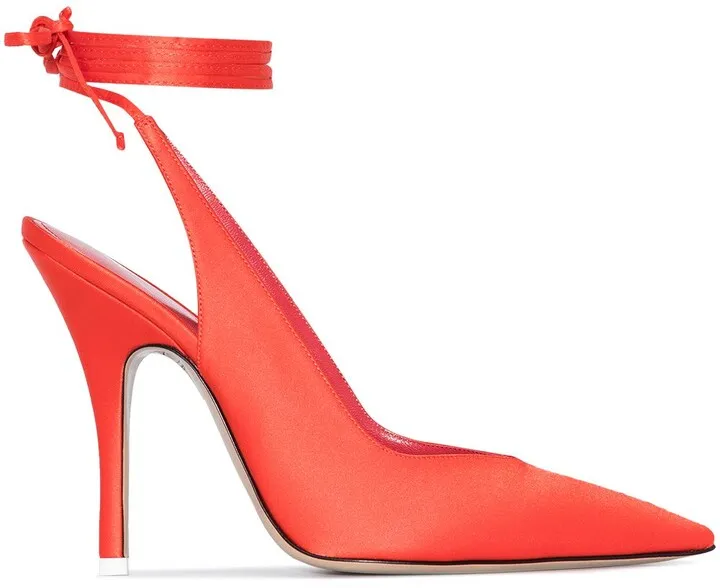 Venus 105mm satin pumps