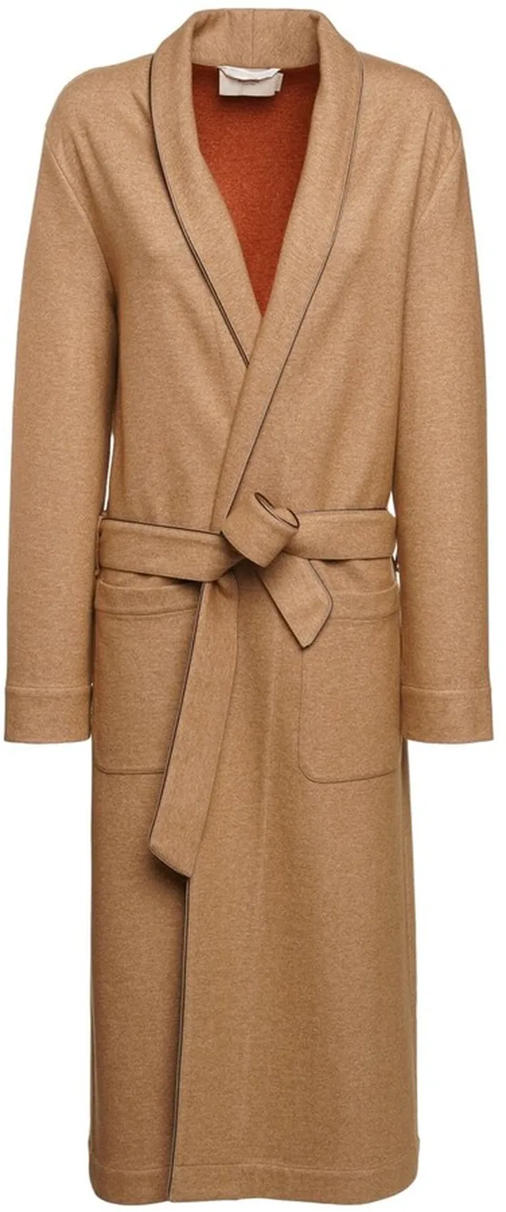 Muretto Silk Blend Jersey Long Robe