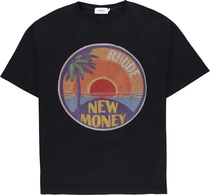 graphic-print cotton T-shirt
