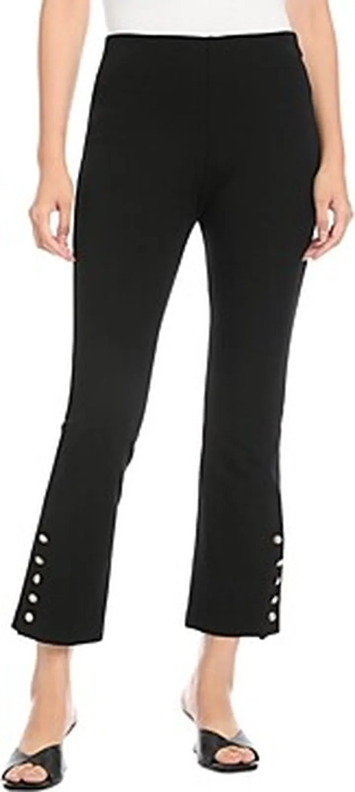 Karen Kane Cropped Flare Leg Pants