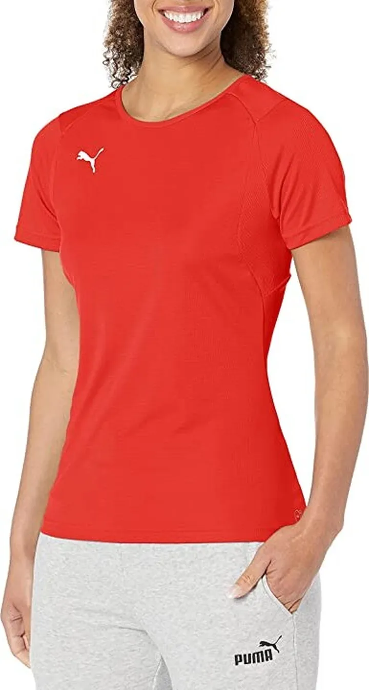 PUMA Women's Liga Training Jersey (Red-White) Women's Clothing