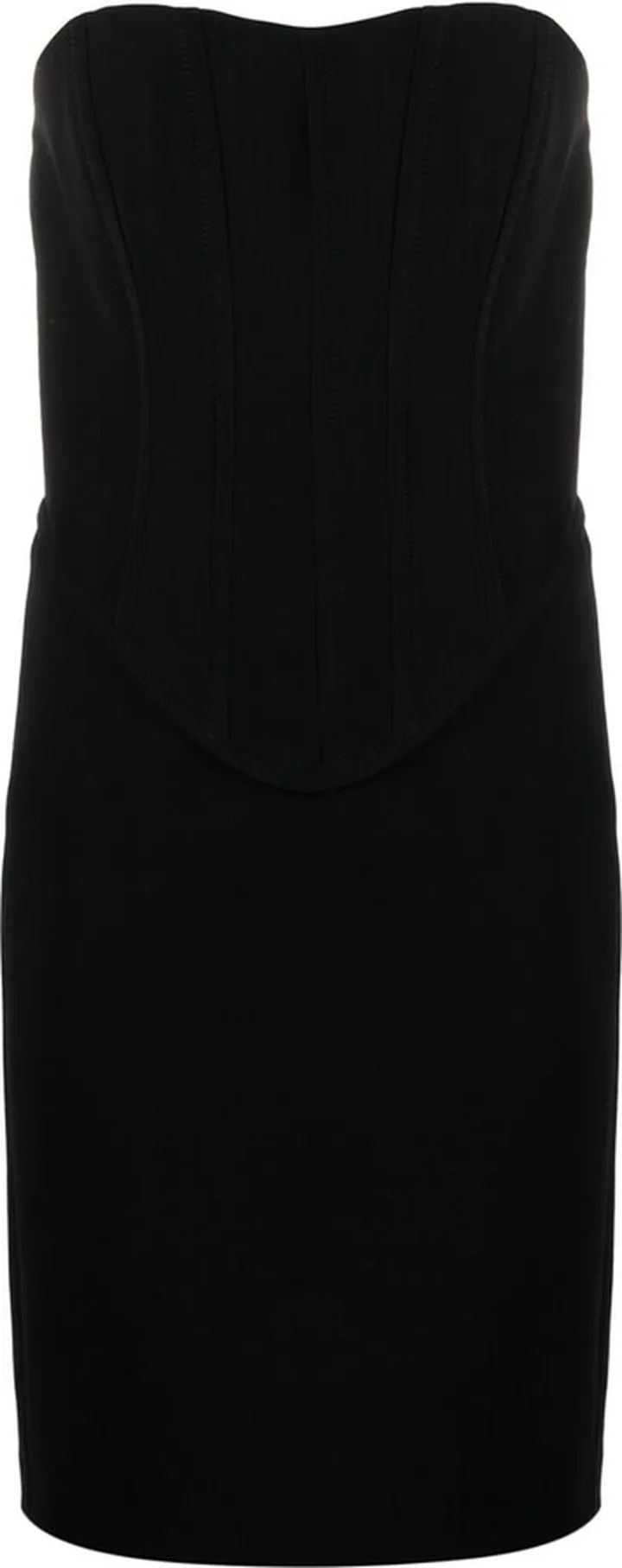 Strapless Sweetheart-Neckline Minidress