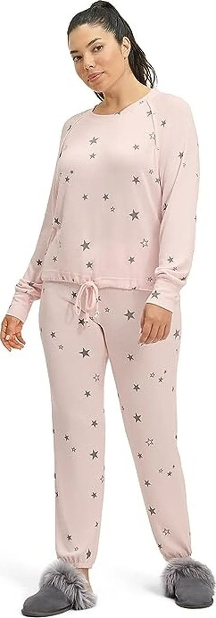 UGG Gable Set (Ice Pink Heather Stars) Women's Pajama Sets