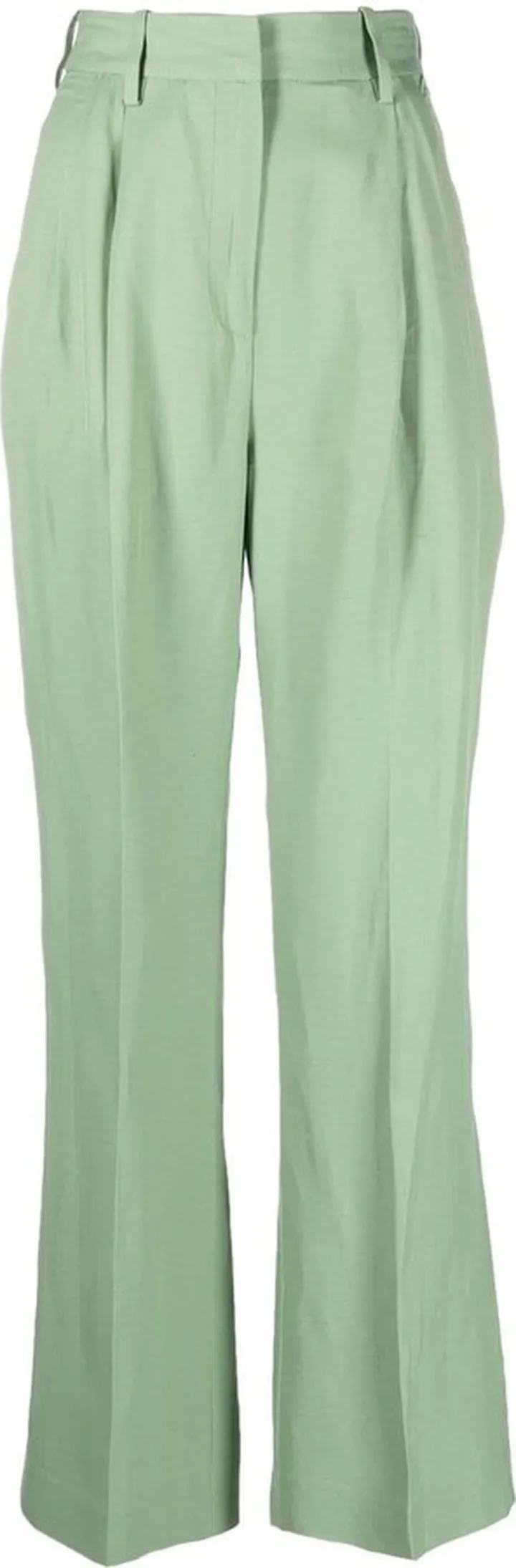 Straight-Leg Tailored Trousers