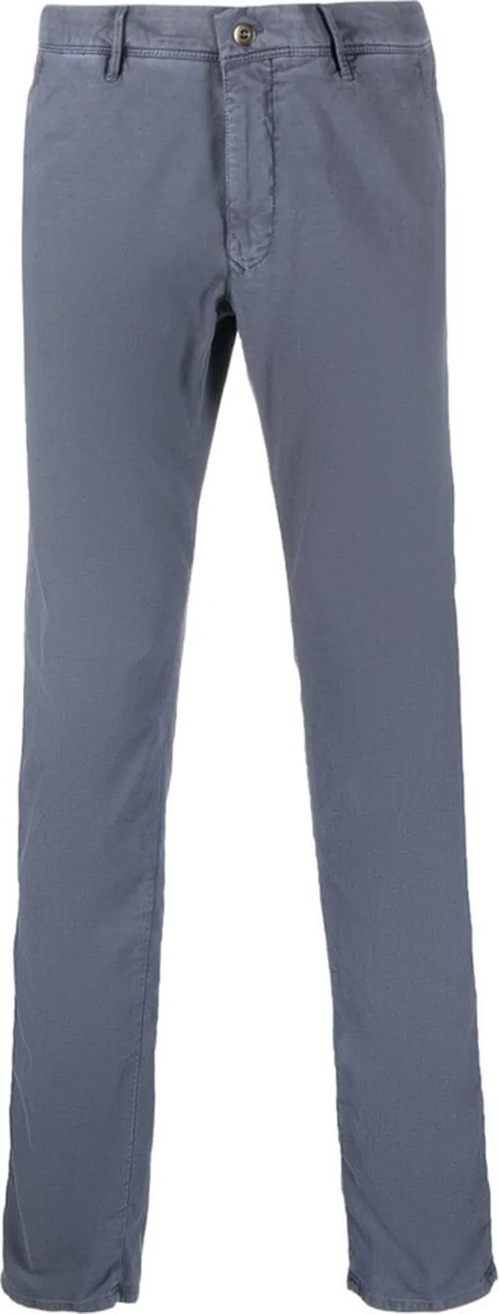Straight-Leg Cotton Trousers