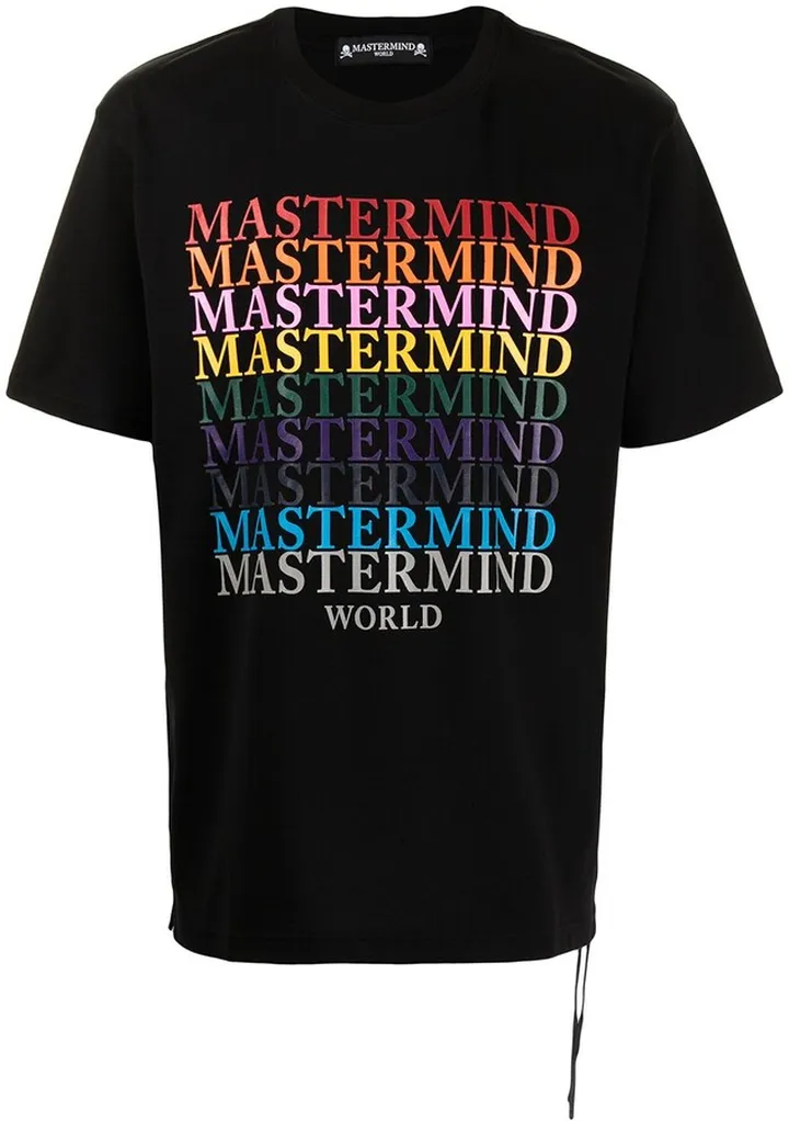 multi-logo print T-shirt