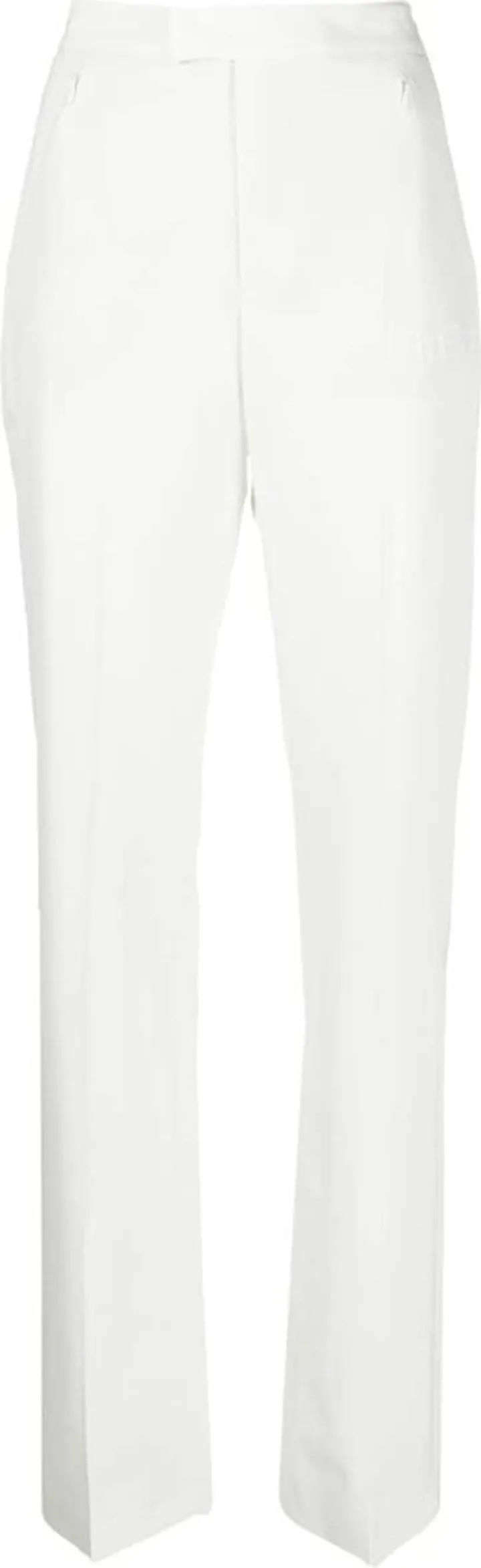 High-Waisted Straight-Leg Trousers