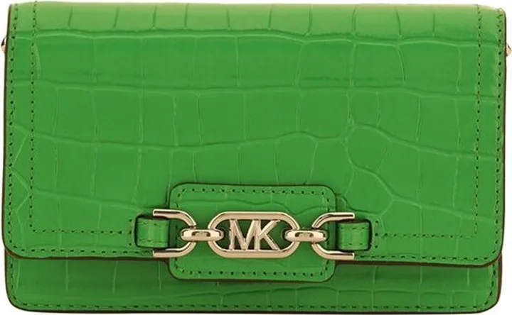 Michael Michael Kors Embossed Logo Plaque Mini Crossbody Bag