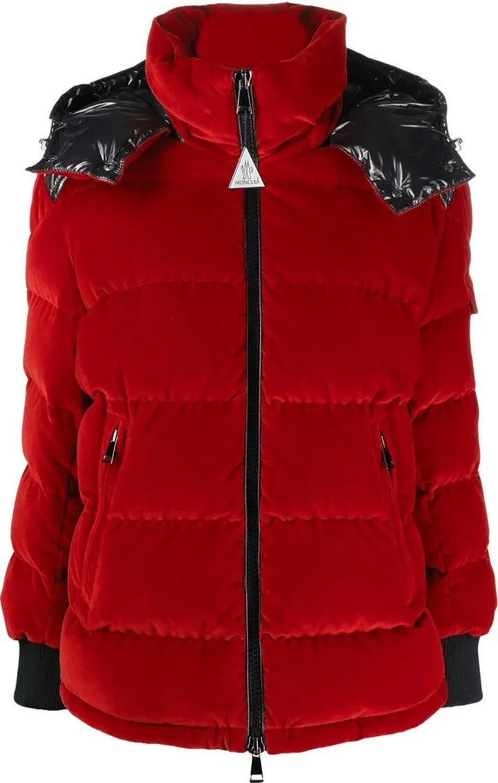 Labas velvet puffer jacket