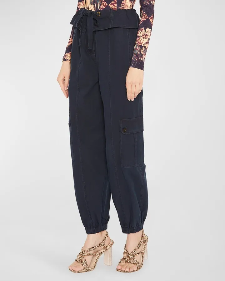 Alden Foldover Waist Cargo Pants