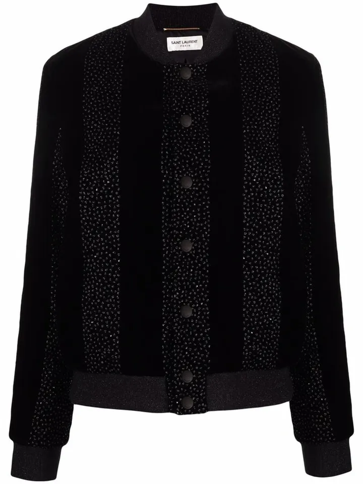 Embellished Bomber Jacket