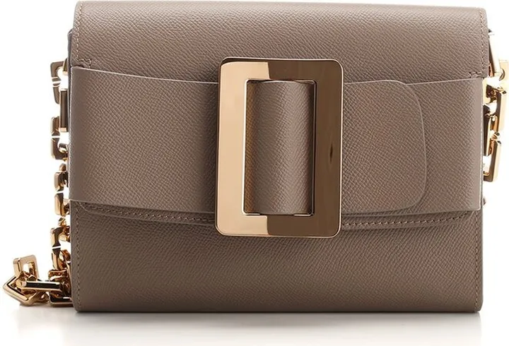 Boyy Buckle Travel Chain-Linked Crossbody Bag