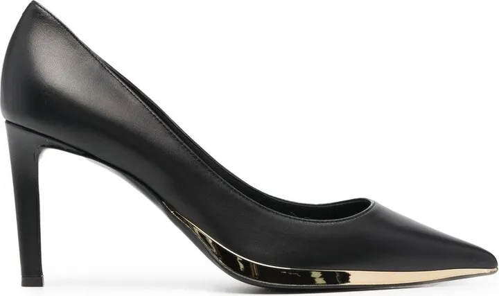 Braquel pointed leather pumps
