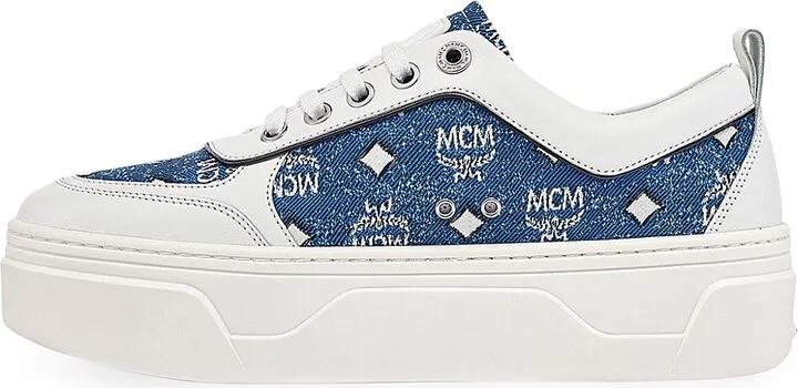 Skyward Denim Platform Sneakers