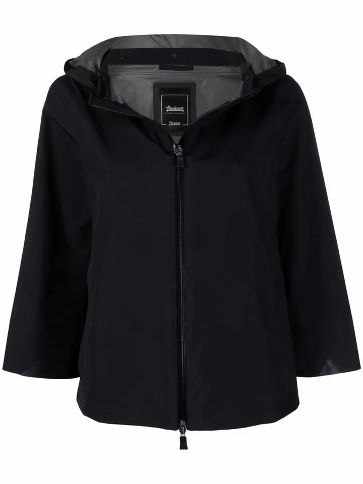 Zip-Up Hooded Jacket