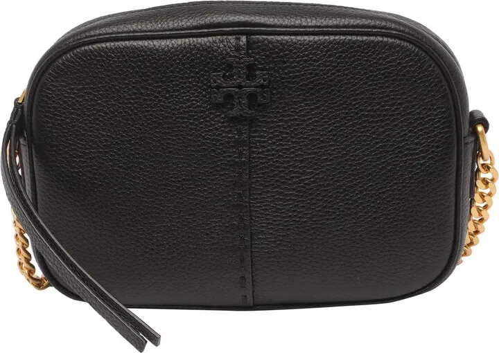 Tory Burch McGraw Logo Patch Camera bag