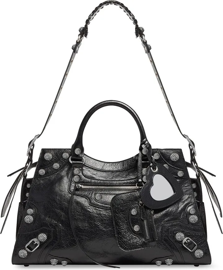 Neo Cagole City Handbag With Rhinestones