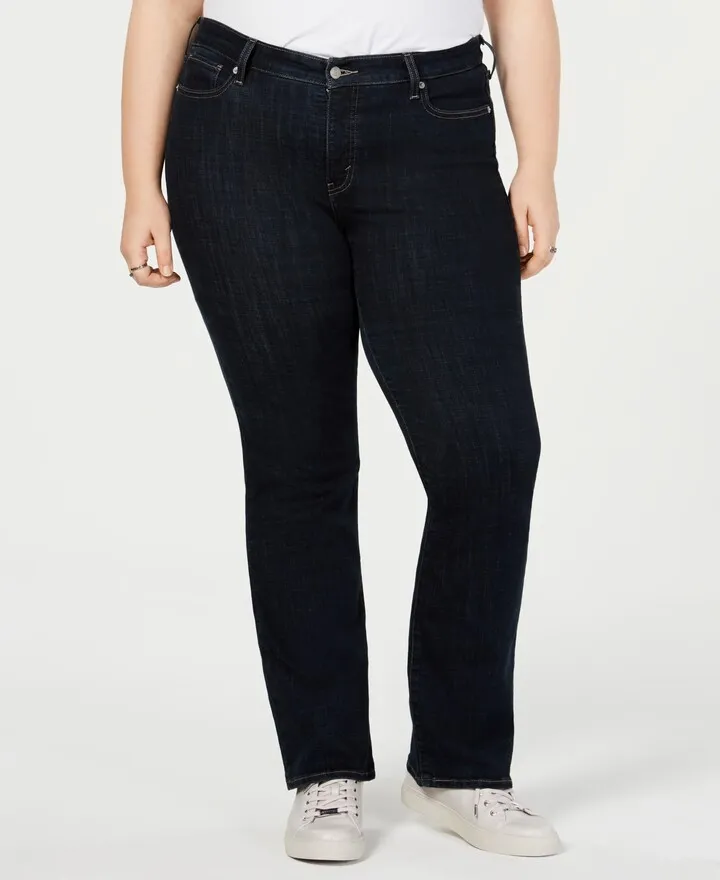Levi's Trendy Plus Size 415 Classic Bootcut Jeans