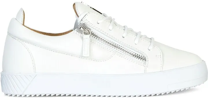 Frankie zipped low-top sneakers