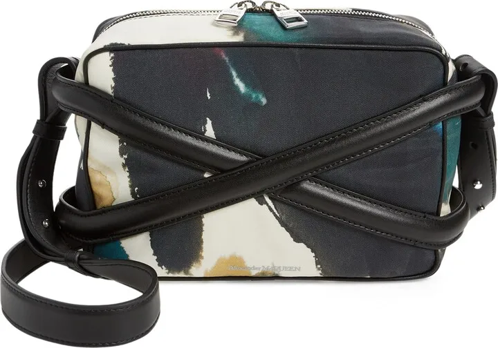 The Harness Watercolor Camera Crossbody Bag
