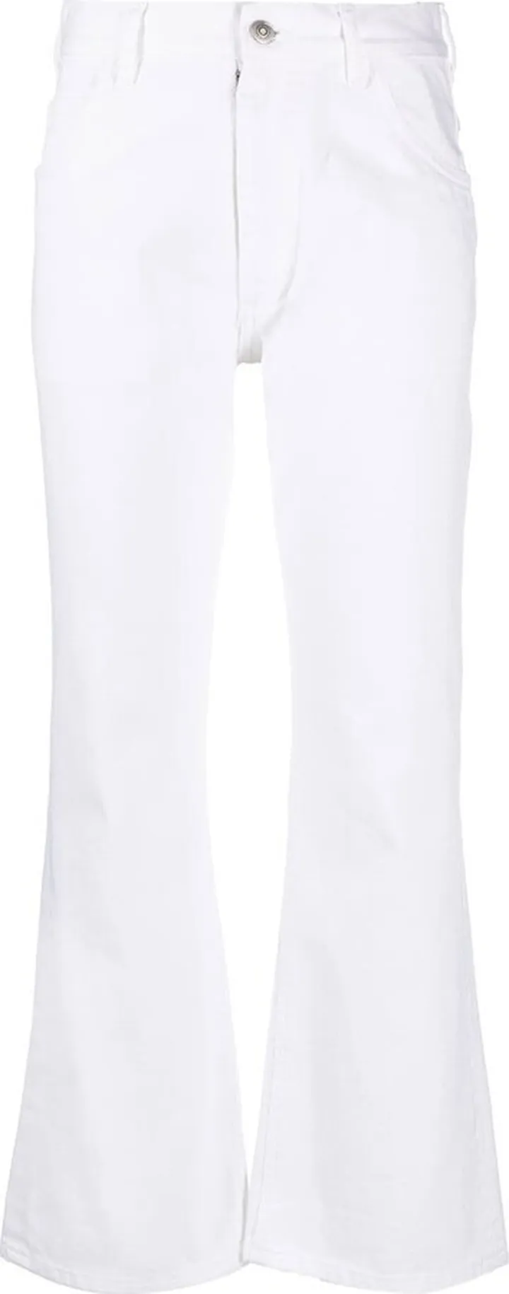 Cropped Flared Trousers