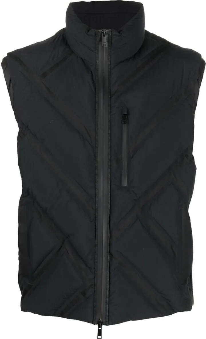 Padded-Panel Gilet