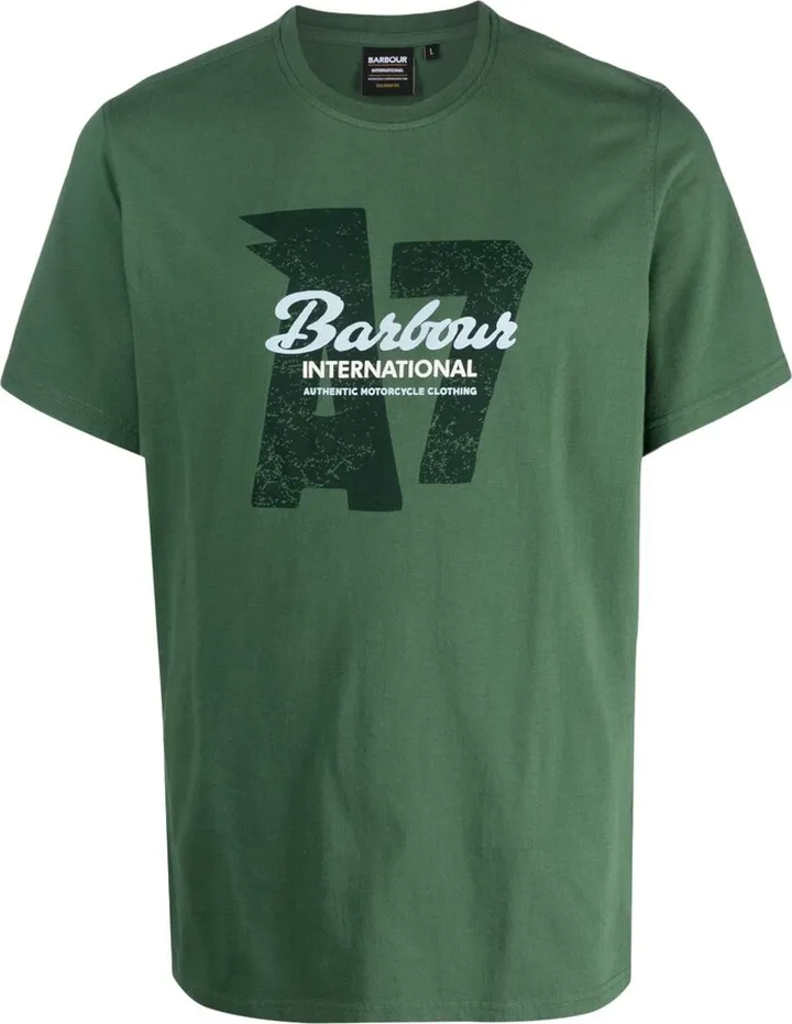 logo-print short-sleeved cotton T-shirt