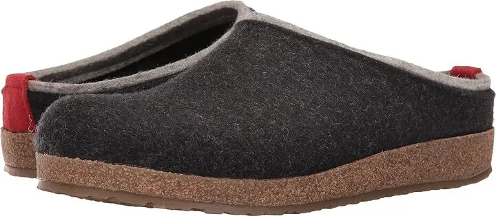 Haflinger Kris (Charcoal) Clog Shoes