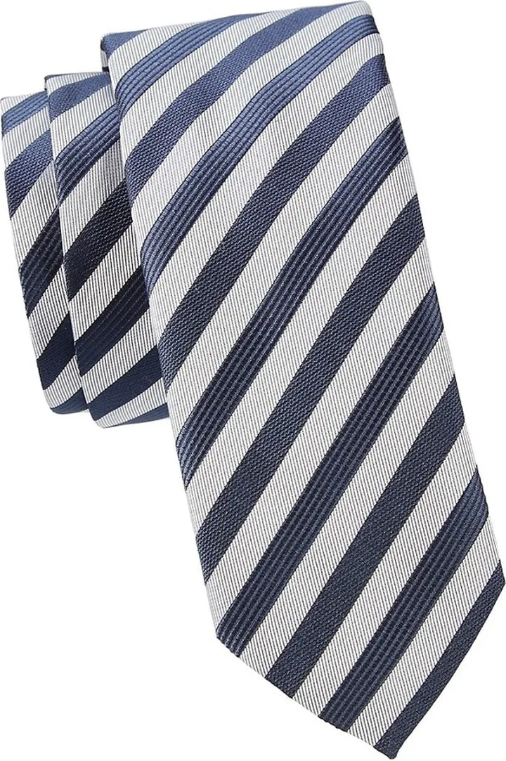 Striped Silk Tie