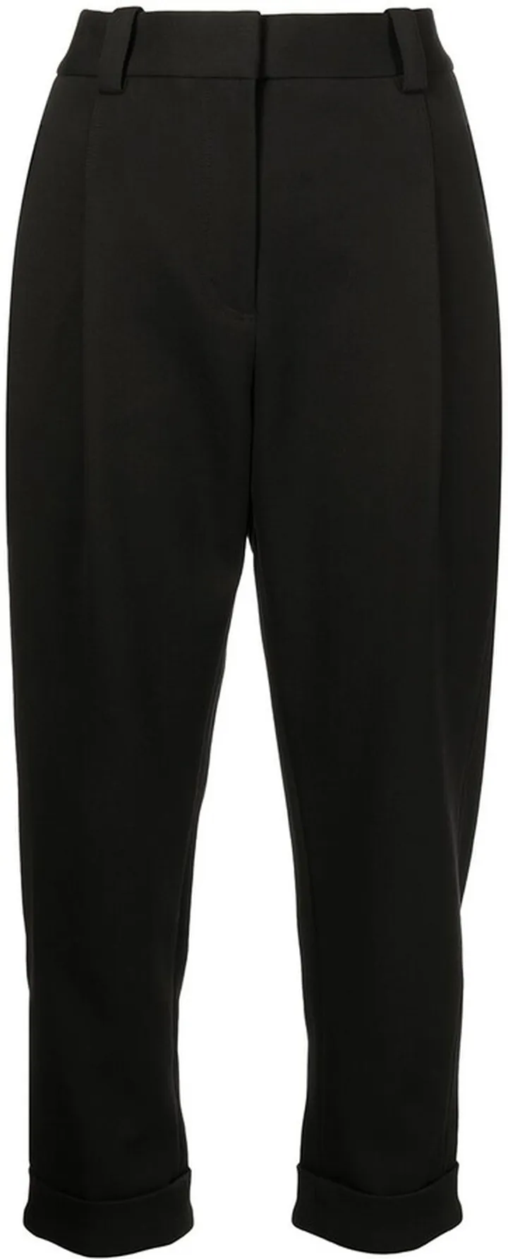 Cropped Tailored Trousers