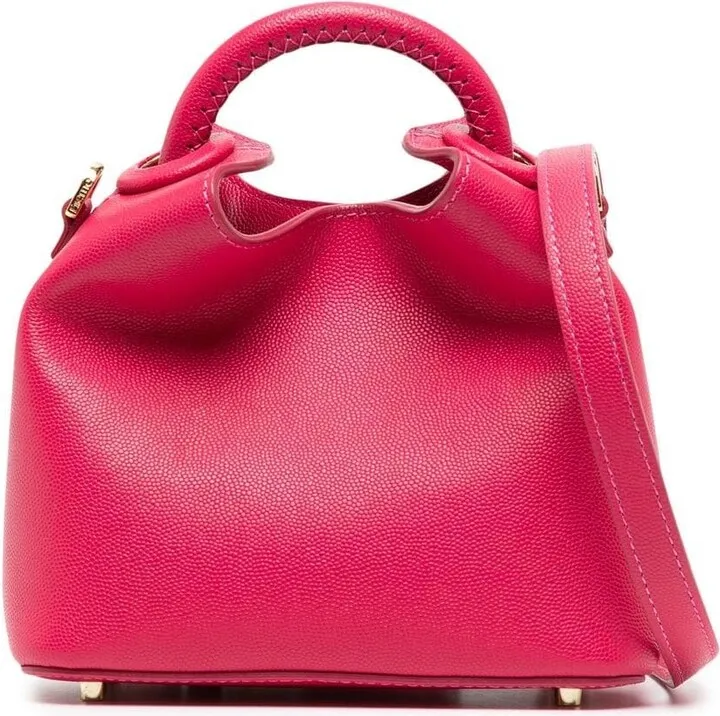 Madeleine leather tote bag
