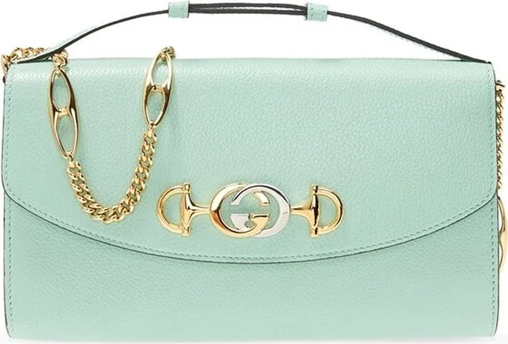 Gucci Zumi Logo Plaque Shoulder Bag