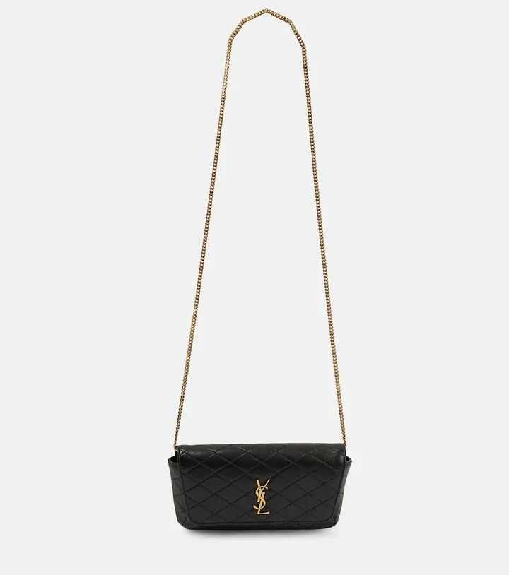 Gaby leather shoulder bag